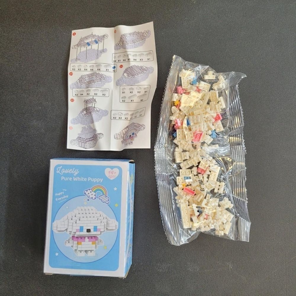 Brand New Disney Minnie Mouse Pink Bricks Lego Figure - Picture 5 of 5